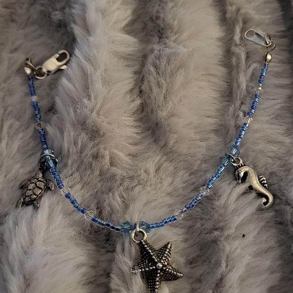Ocean Blue Charm Bracelet - Picture 3 of 3